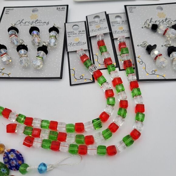 New High Quality Art Glass & Metal Beads Assorted Lot - Picture 7 of 14